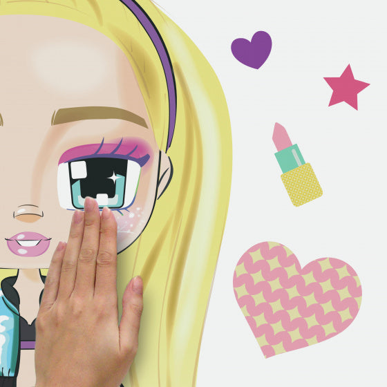 muurstickers LOL Boxy Girls Hazel 92,7 cm 41-delig