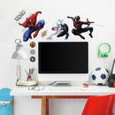 muurstickers Spider-Man Miles Morales vinyl 15-delig