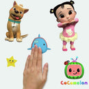 raamsticker Cocomelon junior 44 x 23 cm vinyl 48-delig