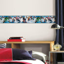 wanddecoratie randsticker Avengers 4,5 m blauw