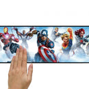 wanddecoratie randsticker Avengers 4,5 m blauw