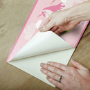 wanddecoratie randsticker Magical Unicorn 4,5 m roze