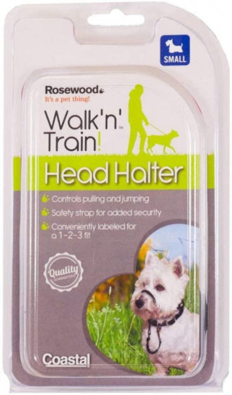 ROSEWOOD WALK 'N' TRAIN HALSBAND HOND KOP HALTER SMALL