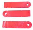 Bandenlichter Set Nylon Per 3 Stuks Rood