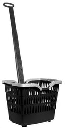 fietsmand Romeo voor 20 liter zwart