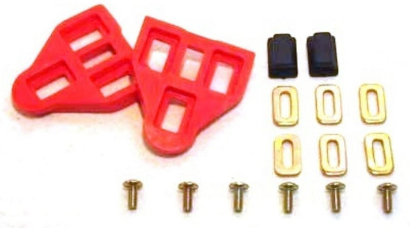 Schoenplaatjes Rood Look Per Set
