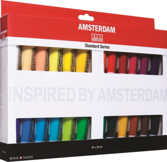 Amsterdam Acrylverf Standard Set, 24dlg.