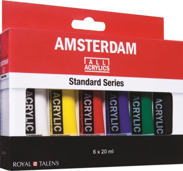 Amsterdam Acrylverf Standard Set, 6dlg.