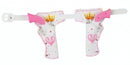 dubbele holster met pistolen cowboy meisjes 4-delig