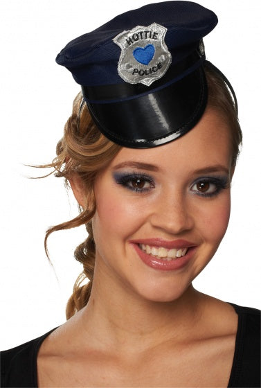 politiemuts haarband hottie police dames
