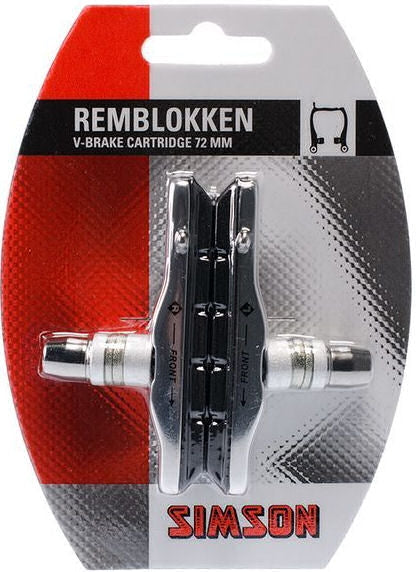 Simson Cartridge Remschoenen V-Brake 72mm