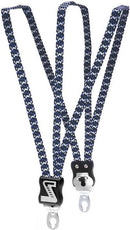 Snelbinder Trio Simson met 3 binders - marine/wit