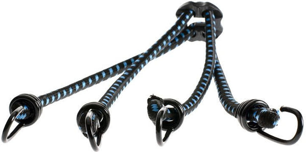 Spinbinder Simson met 4 armen - zwart/blauw