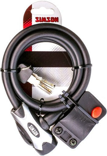 Simson Spiraalkabelslot XL 1x150 cm