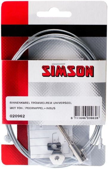 Simson Trommelrem Binnenkabel universeel 2.25mtr