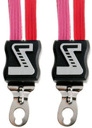 Snelbinder Trio Simson kort met 3 binders - roze/rood