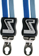 Snelbinder Trio Simson kort met 3 binders -  kobalt blauw