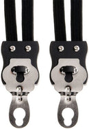 Snelbinder Quattro Simson extra lang met 4 binders - zwart