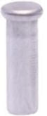 Anti-rafel nippel Simson aluminium - 10 stuks - Zilver
