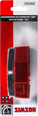 Simson Achterlicht Bagagedrager ''Airy'' voor Naafdynamo 6V