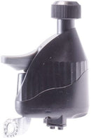 Simson Dynamo Links met Rubberen Loopwiel - zwart