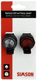 Verlichtingsset Simson 'Flexy' LED set -  zwart