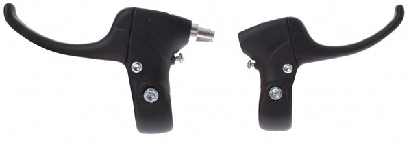 remgrepen set V-brake 3 vinger zwart 2-delig
