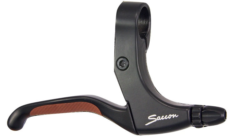 remgrepenset 3-vinger rollerbrake aluminium zwart 2-delig