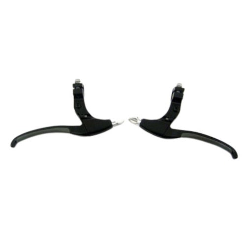 Remgreepset Saccon rollerbrake - zwart met bruine greep