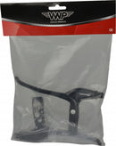 Remgreepset Saccon voor rollerbrake - 4 vingers - satijn / mat zwart