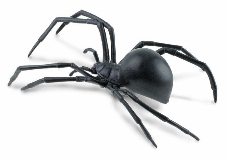 spin Black Widow junior 18 cm zwart