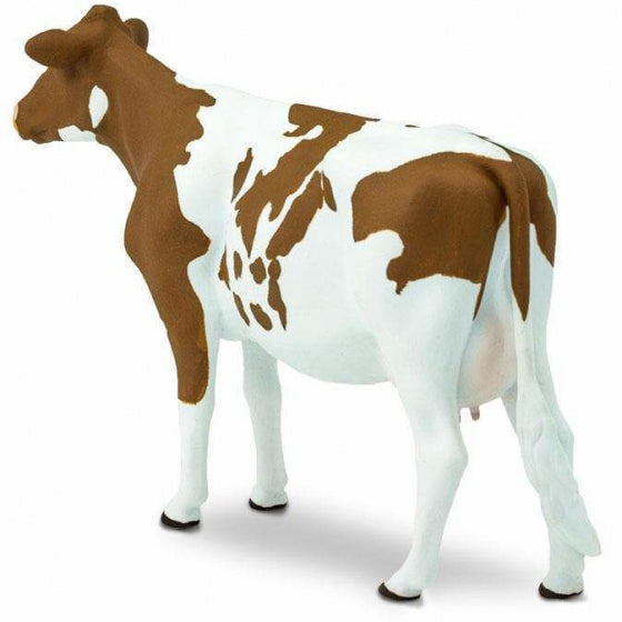 boerderij Ayrshire-koe junior 13,5 cm bruin/wit