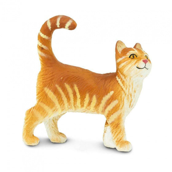 boerderijdier Cyperse kat junior 5,2 cm oranje