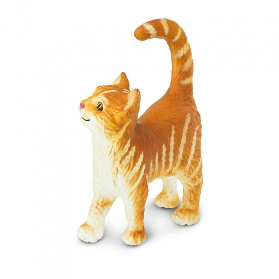 boerderijdier Cyperse kat junior 5,2 cm oranje