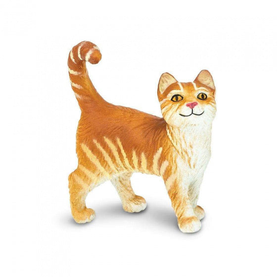 boerderijdier Cyperse kat junior 5,2 cm oranje