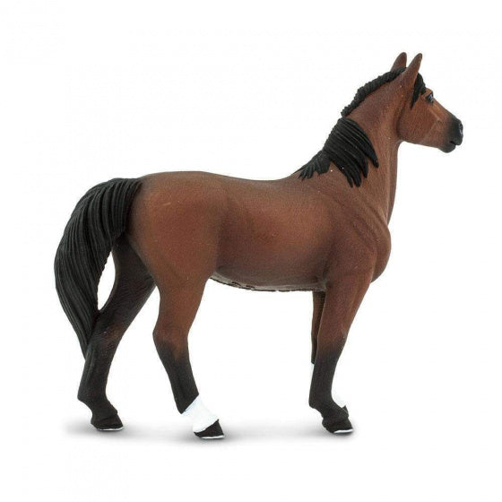 boerderij Morgan-hengst junior 11,5 cm donkerbruin