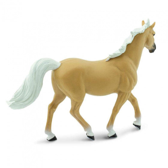 boerderij Palamino Mustang-hengst junior 14,5 cm bruin