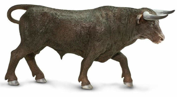 boerderij Stier junior 15,5 cm zwart