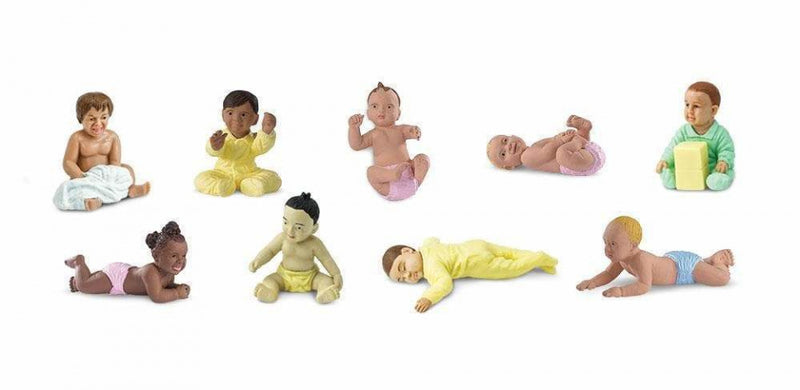 speelset Bundles of babies Toob junior 9-delig