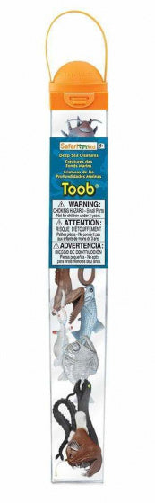 speelset Deep sea creatures Toob bruin/grijs 7-delig