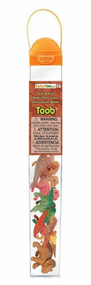 speelset Dino babies Toob junior 10 stuks