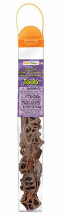 speelset Dinosaur skulls Toob junior bruin 11-delig