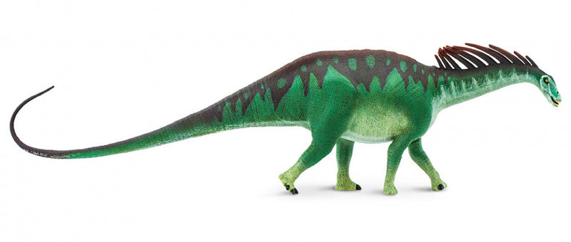 dinosaurus Amargasaurus junior 41 cm rubber groen/bruin