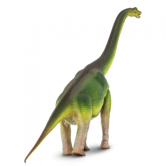 dinosaurus Brachiosaurus junior 35 cm rubber groen/geel