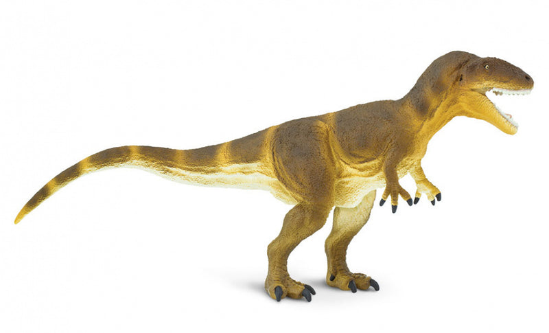 dinosaurus Carcharodontosaurus junior 23 cm rubber bruin