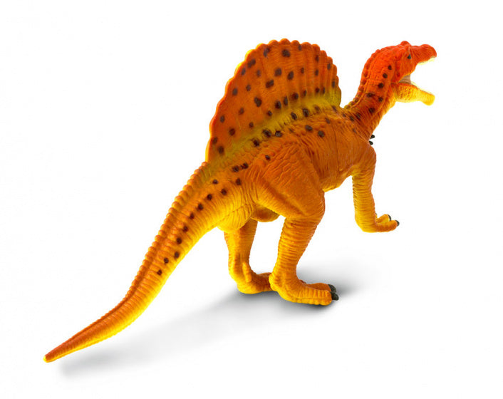 dinosaurus Spinosaurus junior 32 cm rubber bruin