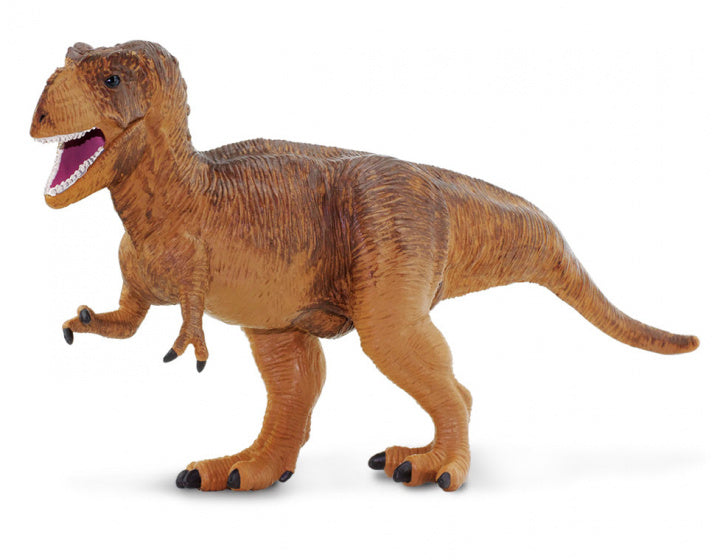 dinosaurus T- Rex junior 19 cm rubber bruin