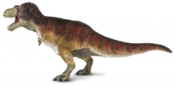 dinosaurus T-Rex jongens 30 cm rubber bruin
