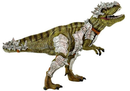 dinosaurus T-Rex junior 16,5 x 11,4 cm rubber groen