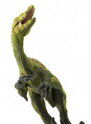 dinosaurus Velociraptor junior 32 cm rubber groen/bruin